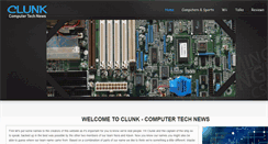 Desktop Screenshot of clunk.org.uk